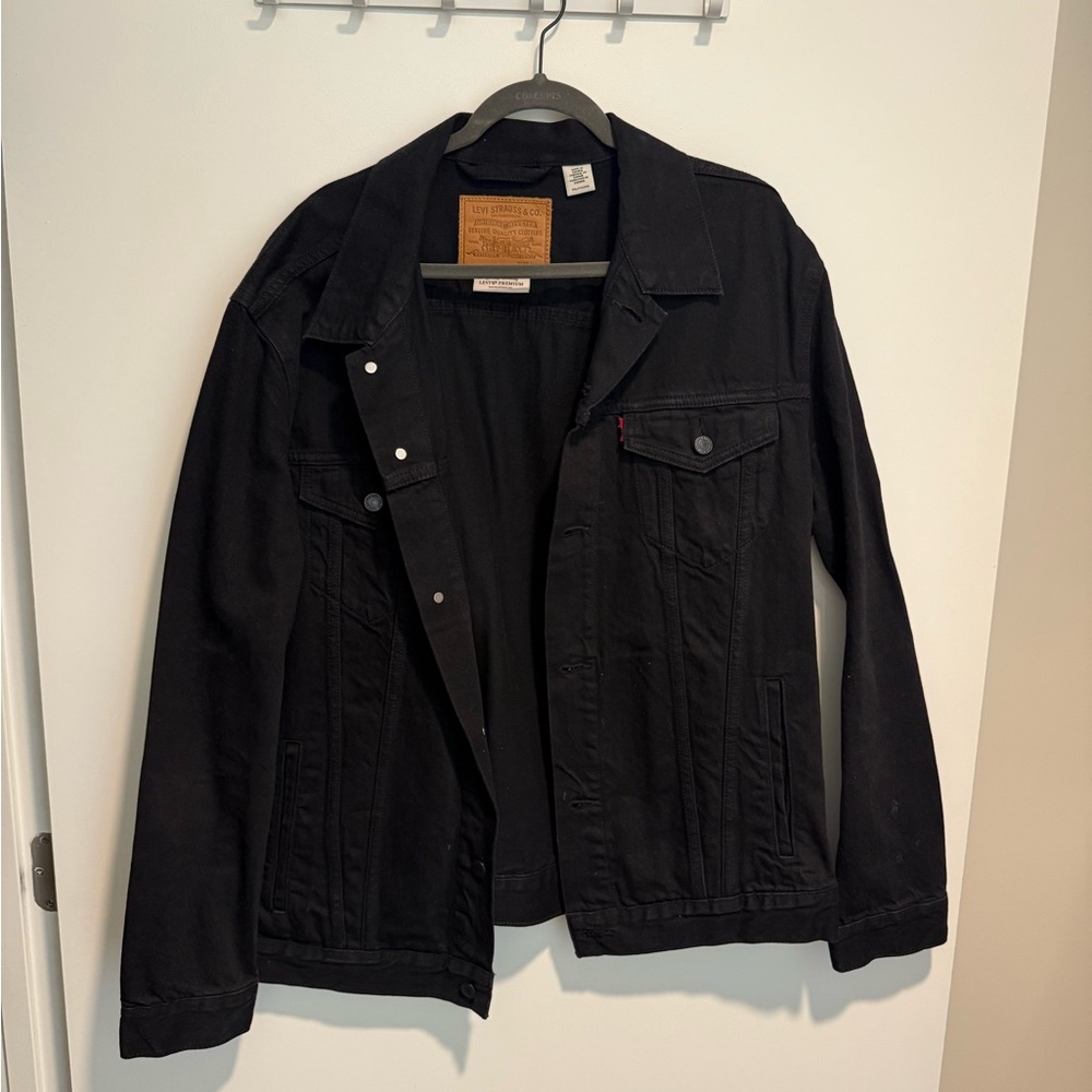 Levi's Men's Black Shirt Jacket